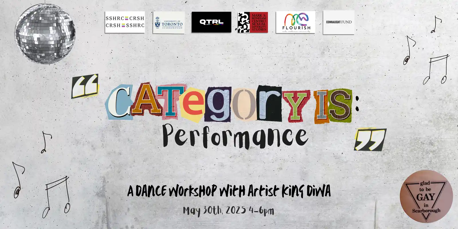 Queerborough Speaker Series: Movement Workshop with King Diwa