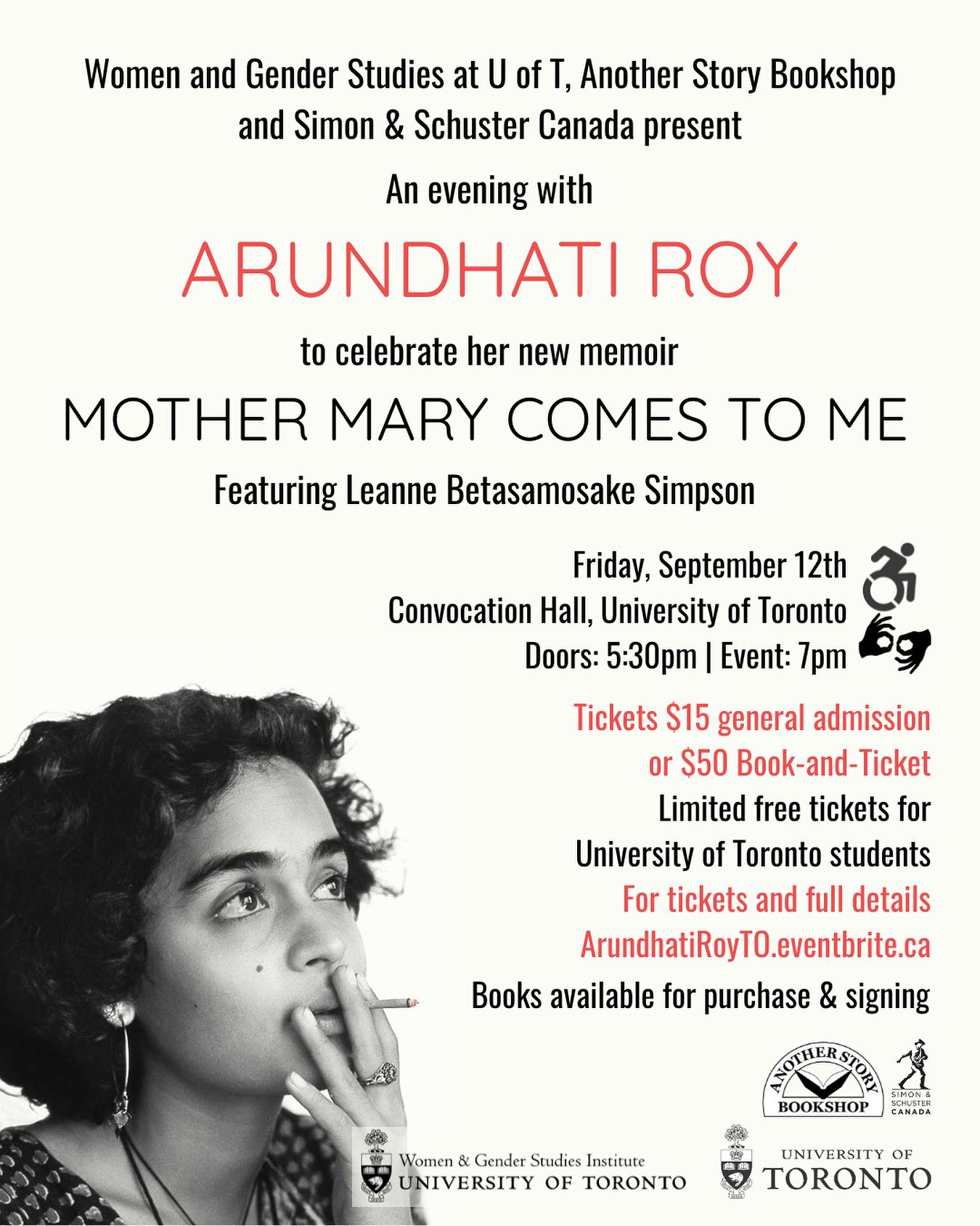 An evening with Arundhati Roy