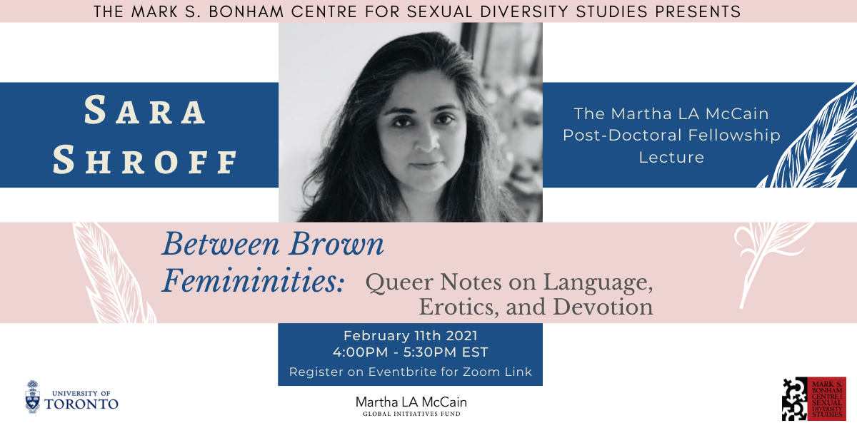Sara Shroff on Between Brown Femininities: Queer Notes on Language, Erotics, and Devotion