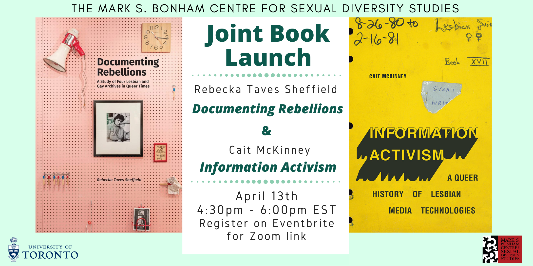 Joint Book Launch: Documenting Rebellions and Information Activism