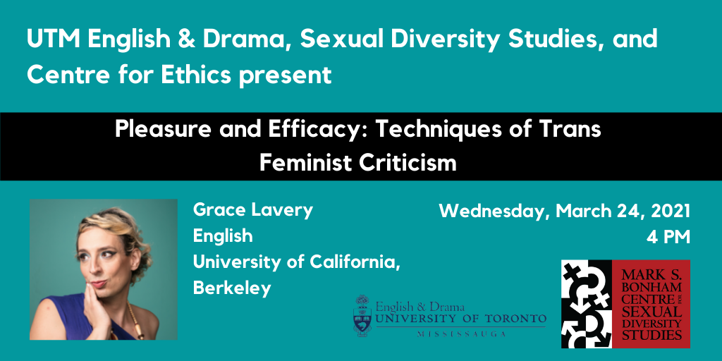Grace Lavery, Pleasure and Efficacy: Techniques of Trans Feminist Criticism (Ethics, Aesthetics, Feminisms)