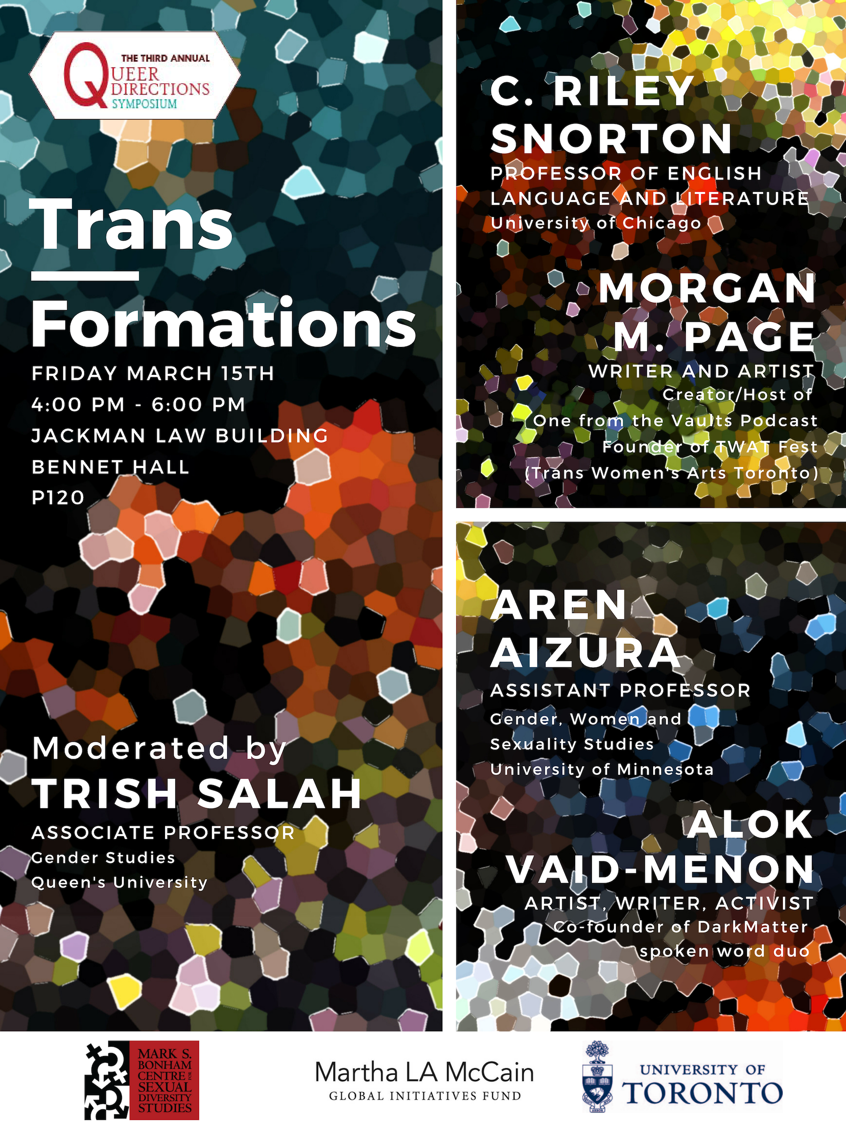 Queer Directions Symposium - Trans/Formations