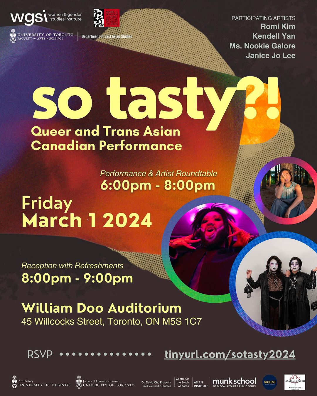 So Tasty?! Queer and Trans Asian Canadian Performance