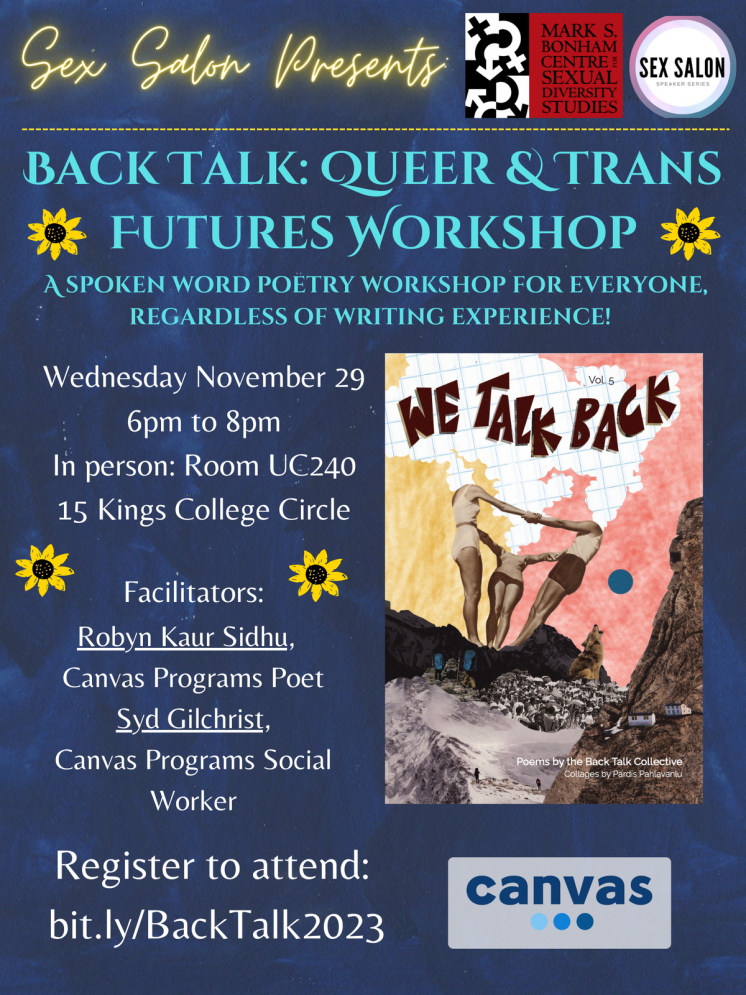 Back Talk: Queer & Trans Futures Workshop