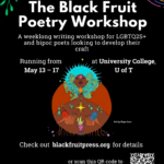 The Black Fruit Poetry Workshop